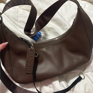 Baggu Dark Brown Medium Crescent Bag
